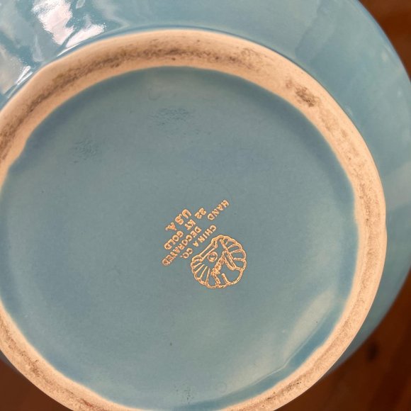 Vintage Floral Leaf Tea Pot - Picture 3 of 4